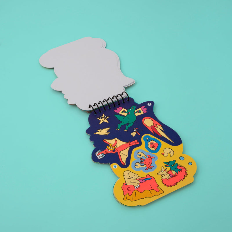 Sticker activity book - Dinos