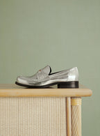 MOCASINES CAROLE PLATA PETITE MENDIGOTE