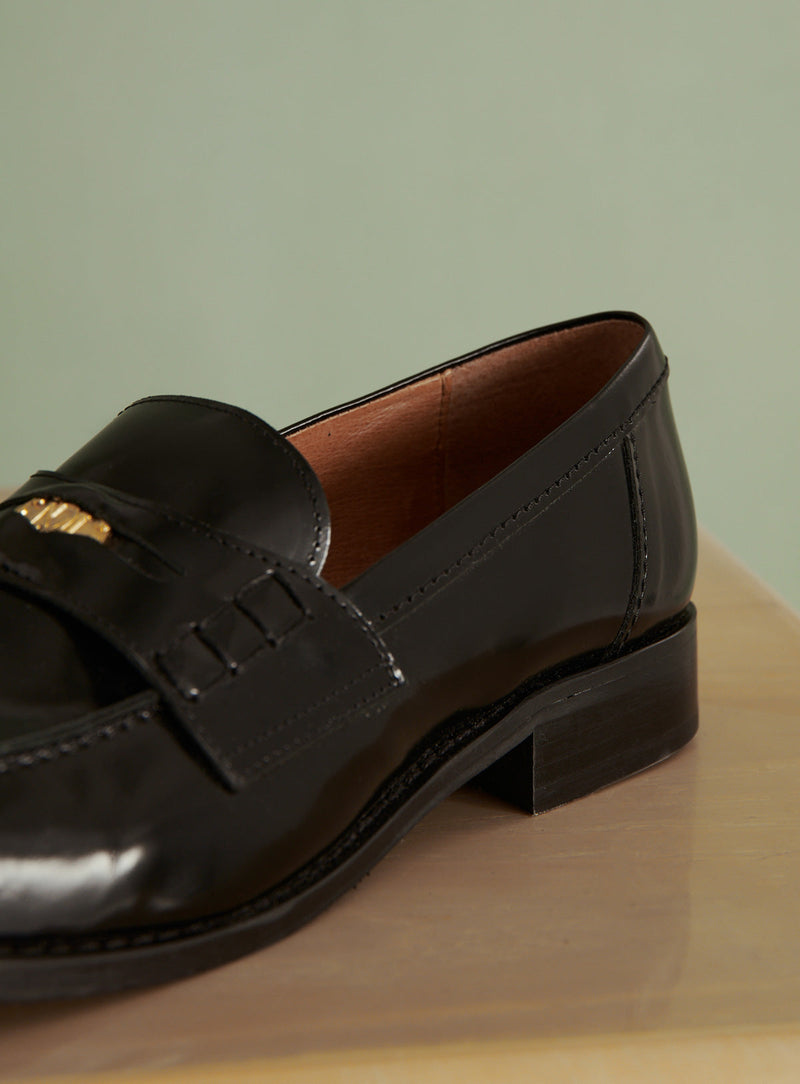 MOCASINES CAROLE CHAROL NEGRO