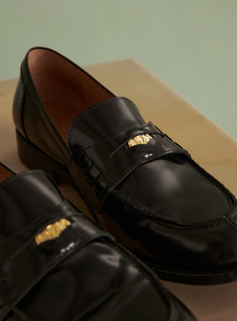 MOCASINES CAROLE CHAROL NEGRO
