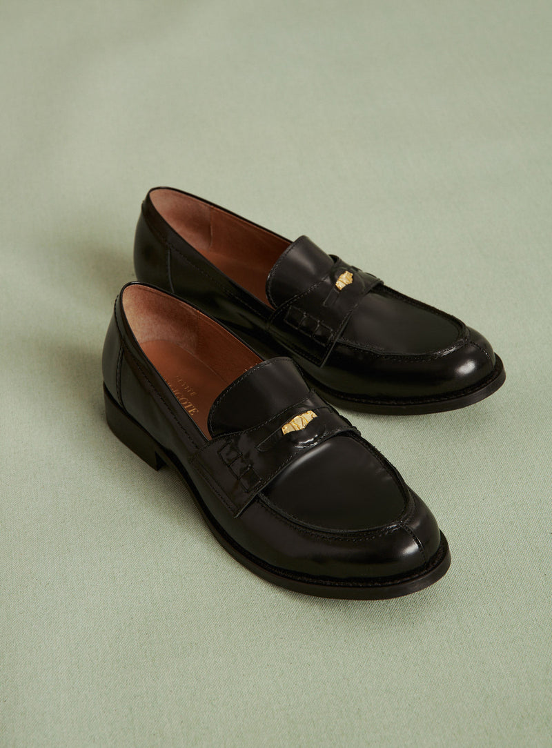 MOCASINES CAROLE CHAROL NEGRO