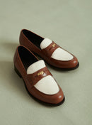 MOCASSINS BICOLORES CAROLE PETITE MENDIGOTE