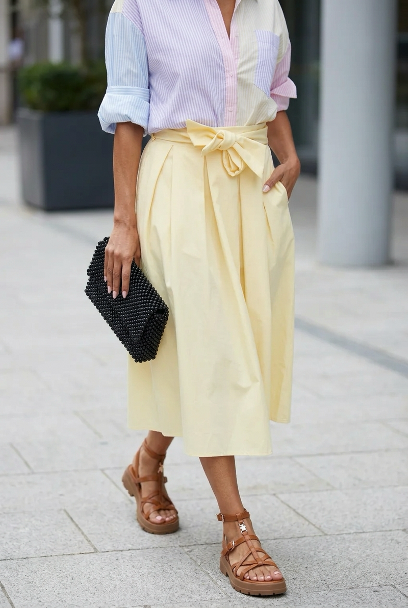 Jupe Carrie Jaune