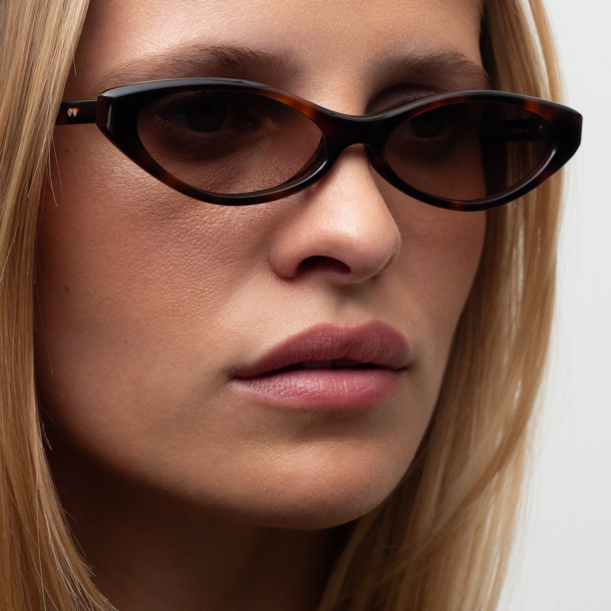 Gafas Carrie - Montura de tortuga clara