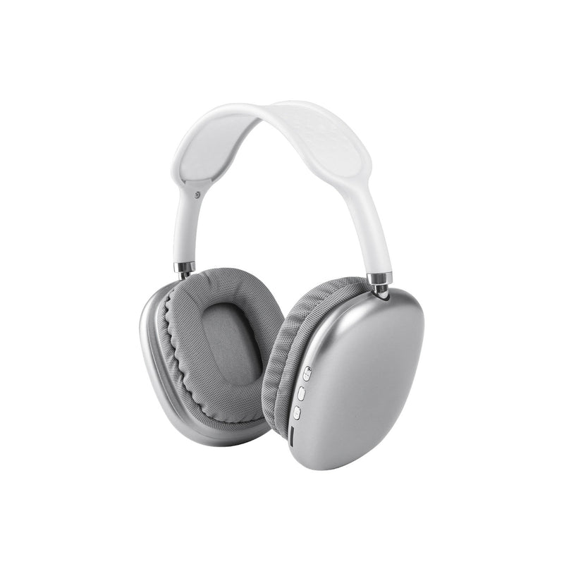Bluetooth Wireless Headphones - Silver - Men - Women