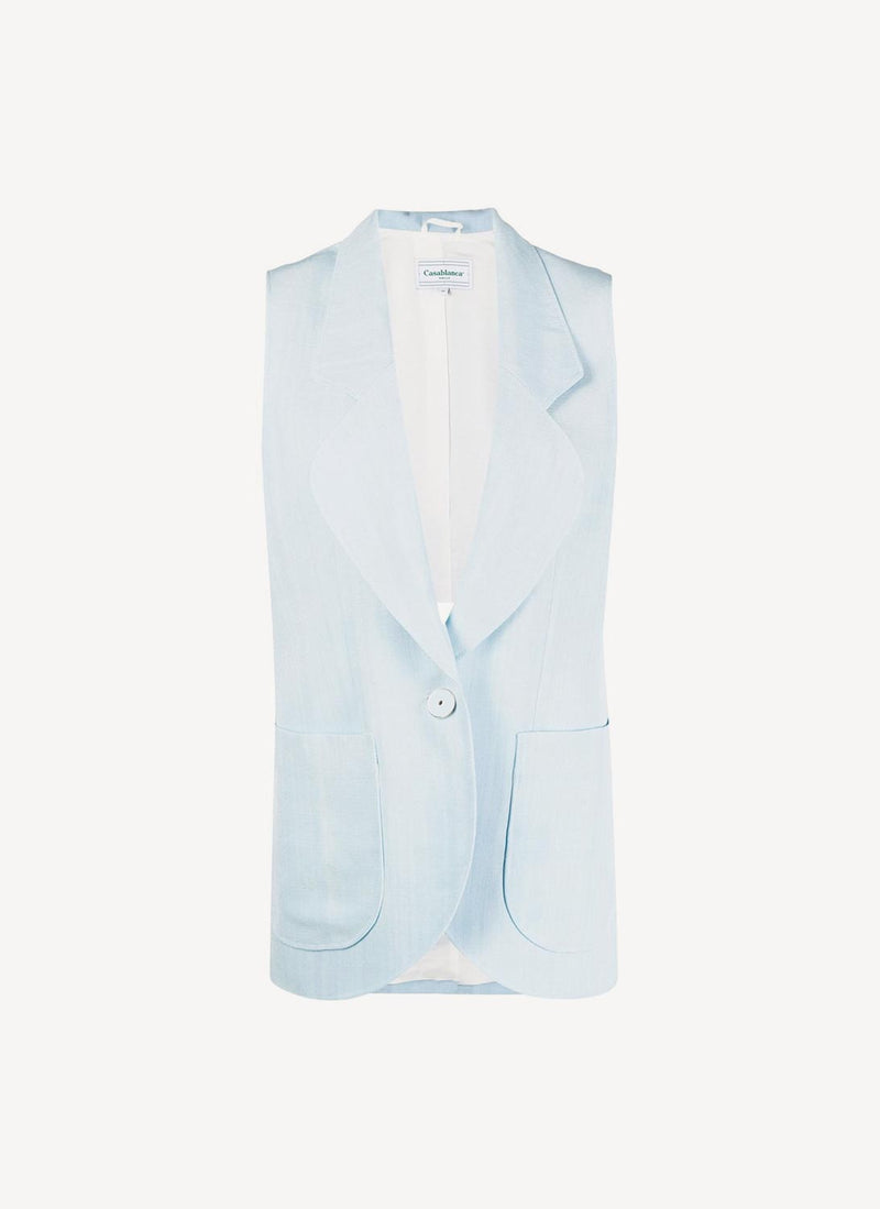 Casablanca - Blazer - Light Blue - Femme