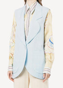 Casablanca - Blazer - Light Blue - Femme