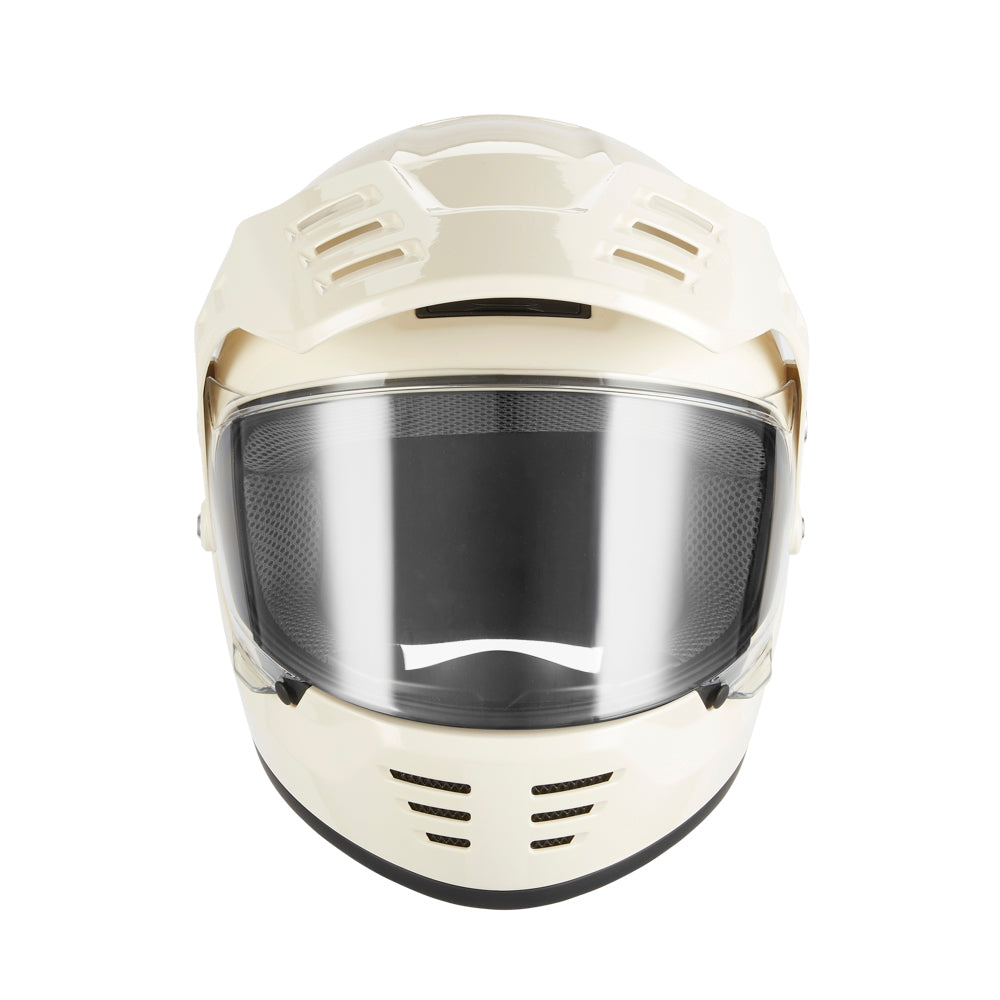 Casco integrale Dust - Crema lucido