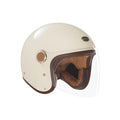 Casco jet Kulte II - Crema