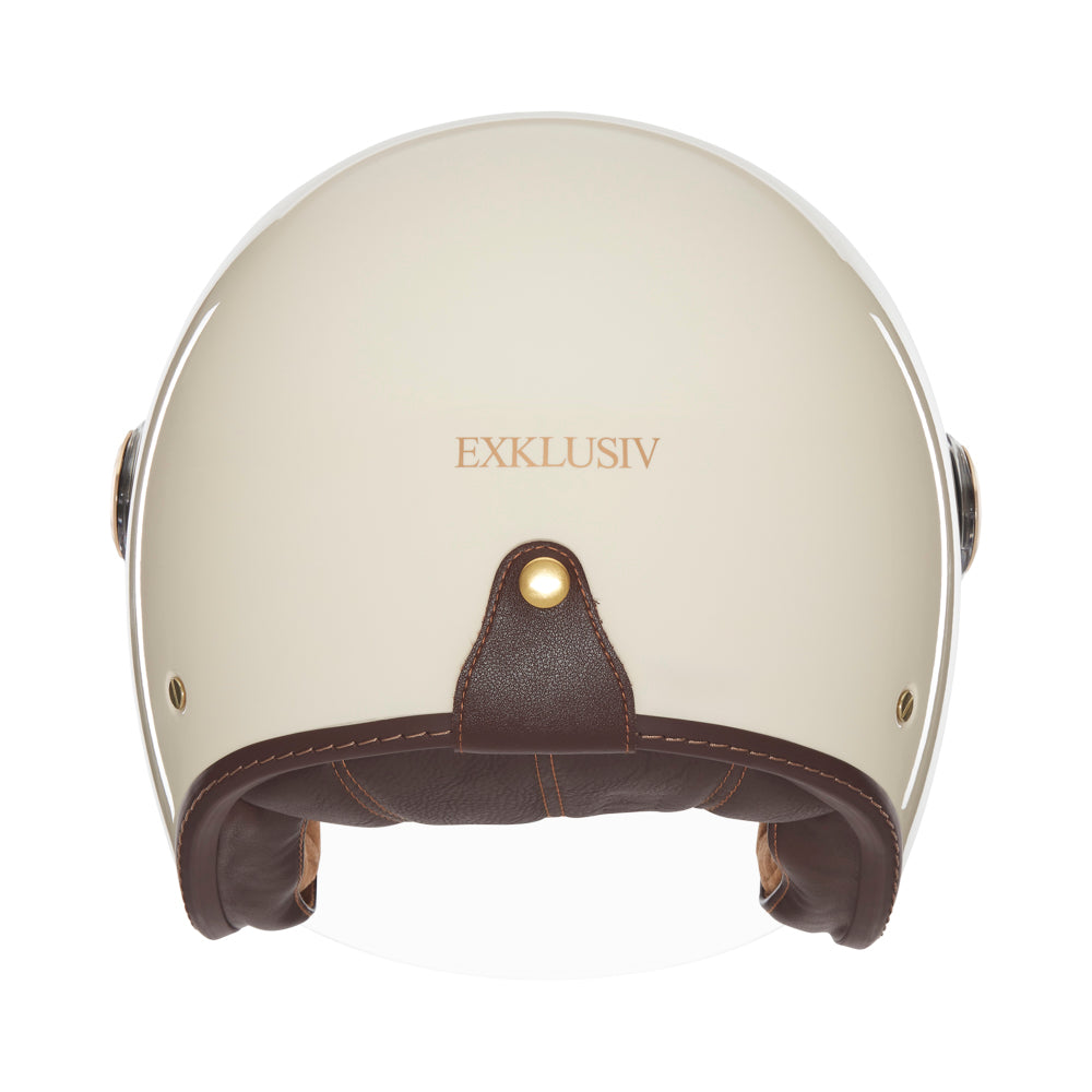 Casco jet Kulte II - Crema