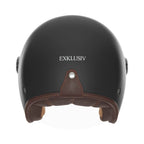 Casco Jet Exklusiv Kulte II - Negro Mate