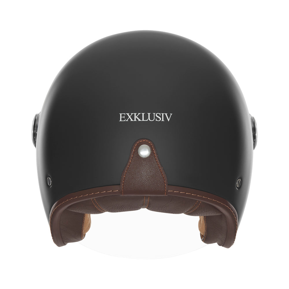 Casco Jet Exklusiv Kulte II - Negro Mate