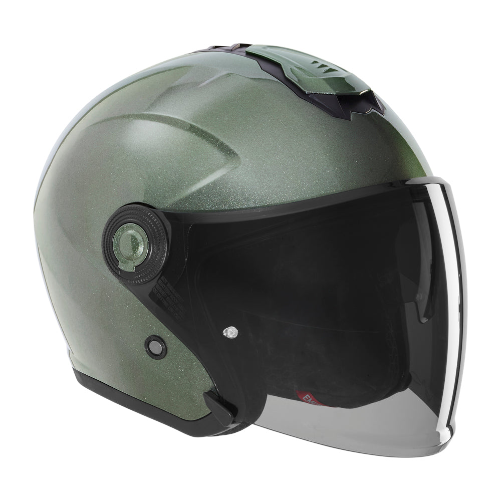 Nitro Jet Helmet - Metallic Green