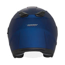 Casque Jet Nox N129 Mat Metalise - Bleu