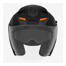 Casque Jet Nox N130 Klint Noir Mat - Orange