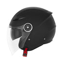 Casque Jet Nox N181 - Noir Mat