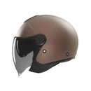 Casque Jet Nox N182 - Bronze Mat