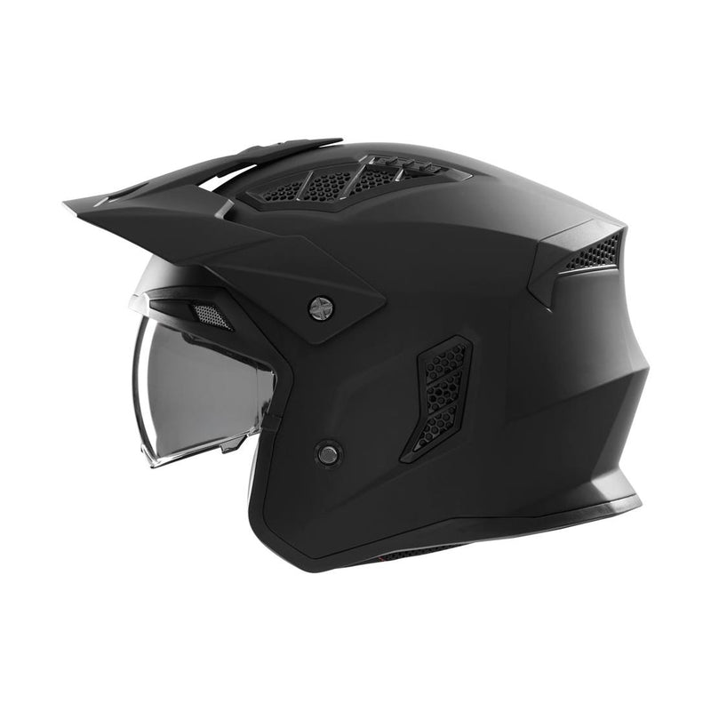 Casque Jet Nox N260 - Noir Mat