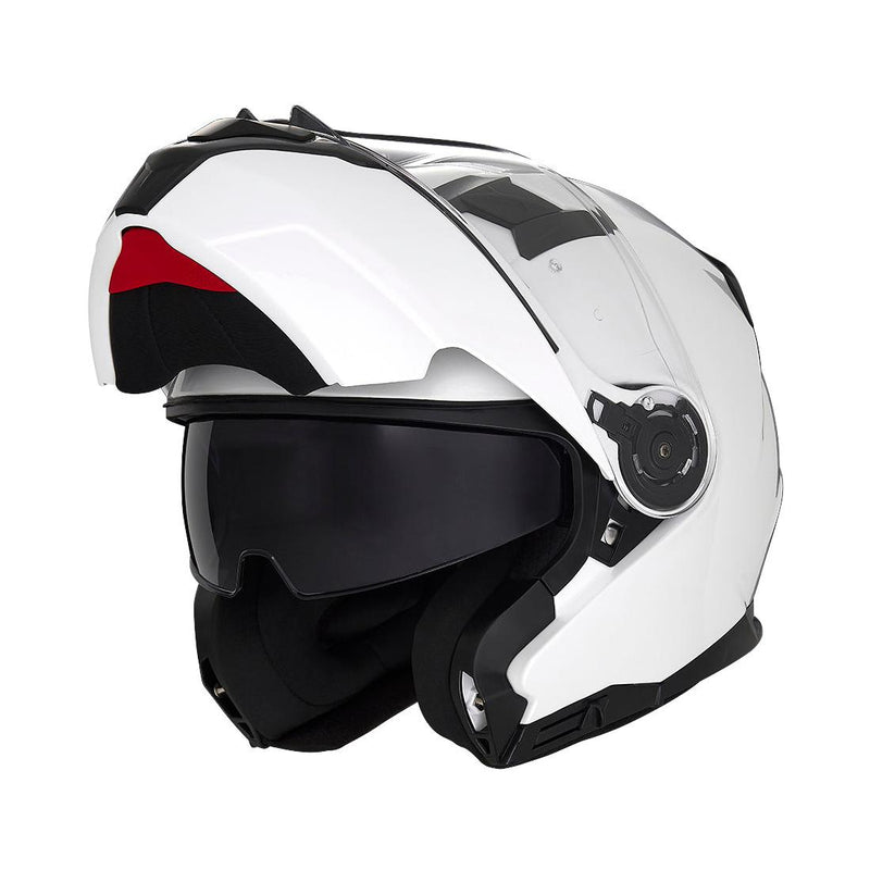 Casque Modulable Nox N966 - Blanc Perle