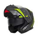 Casque Modulable Nox N966 Focal Noir Mat - Jaune