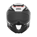 Casque Modulable Nox N967 Synchro - Blanc Rouge