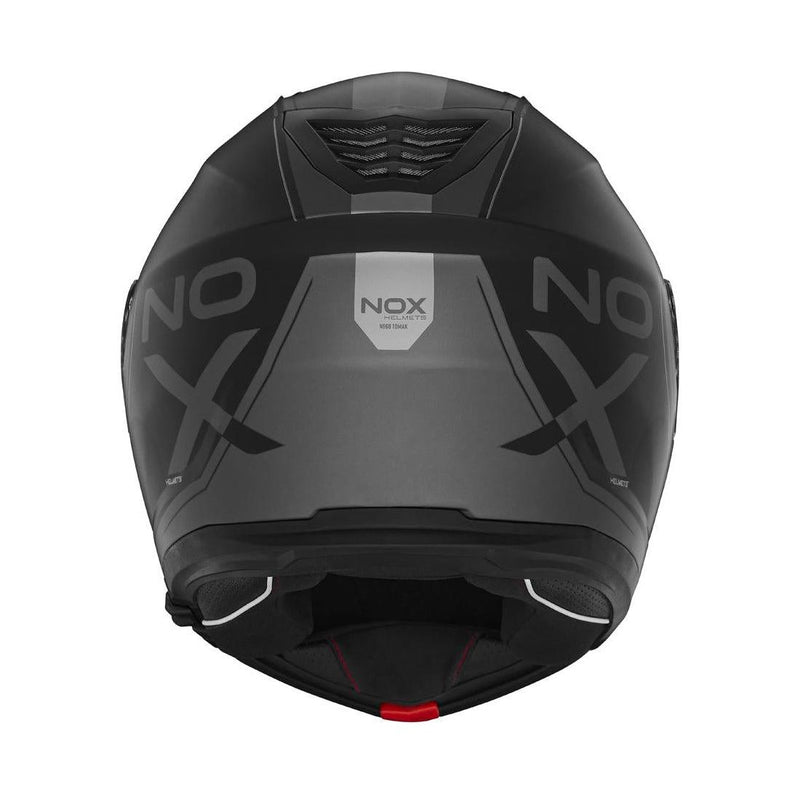 Casque Modulable Nox N968 Tomak Noir Mat - Titanium
