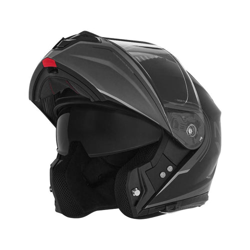 Casque Modulable Nox N968 Tomak Noir Mat - Titanium