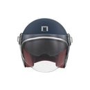 Casque Premium Jet Heritage - Bleu Mat