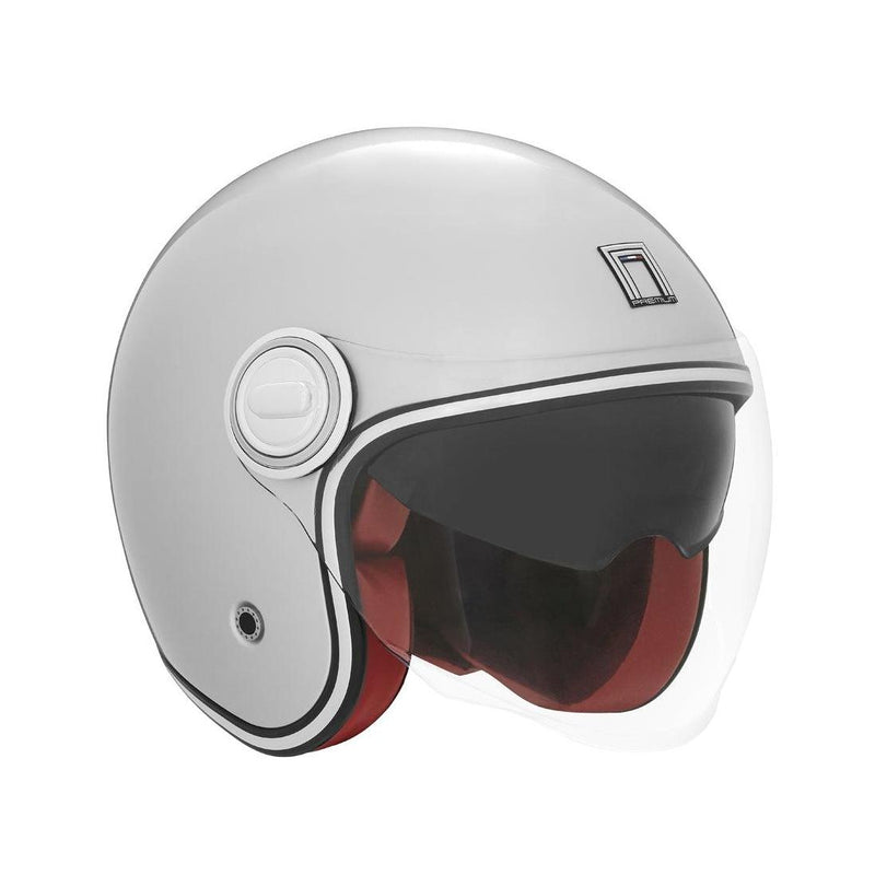 Casque Premium Nox Jet Heritage - Argent