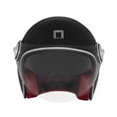 Casque Premium Nox Jet Heritage Line Mat - Rouge Blanc Noir