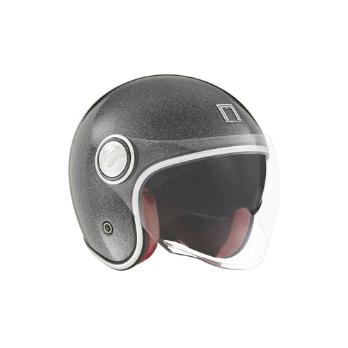Casque Nox Premium Jet Heritage Noir Paillete