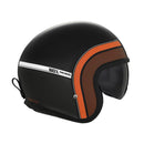 Casque Premium Nox Jet Next Traker Noir - Mat Rouille