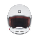 Casque Premium Nox Integral Revenge Strobe - Blanc Bleu Rouge