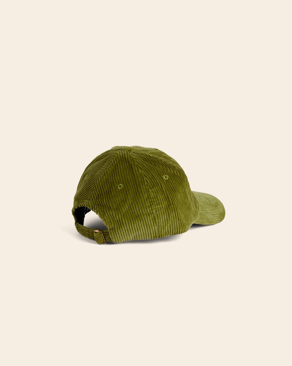 Casquette Velours Côtelé Vert Olive