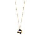 Collier Doré Cassandra Lapis Lazuli