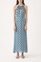 Robe Longue Cassy - Bleu