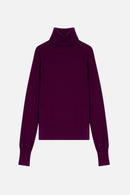 Pull Col Roulé - Cassy - Prune