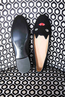 Slippers Cats - Noir - Femme