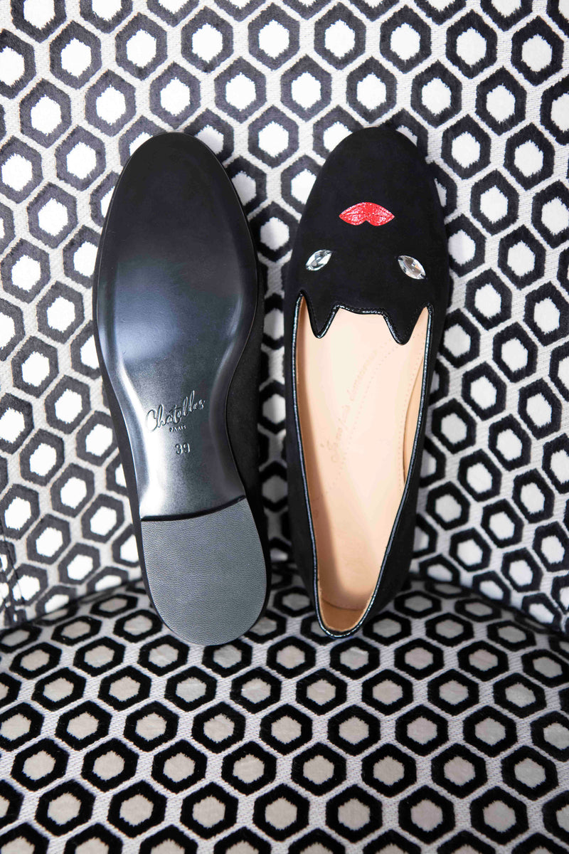 Slippers Cats - Noir - Femme