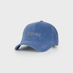 Casquette En Velours - Bleu