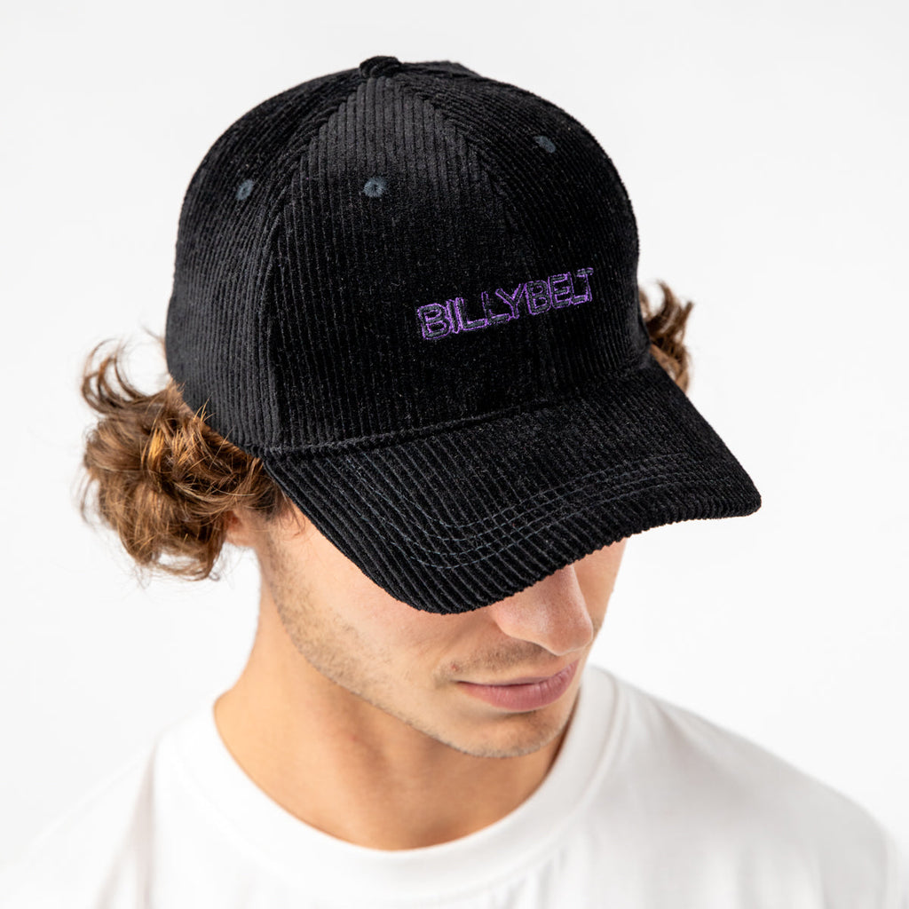 Corduroy Cap - Black