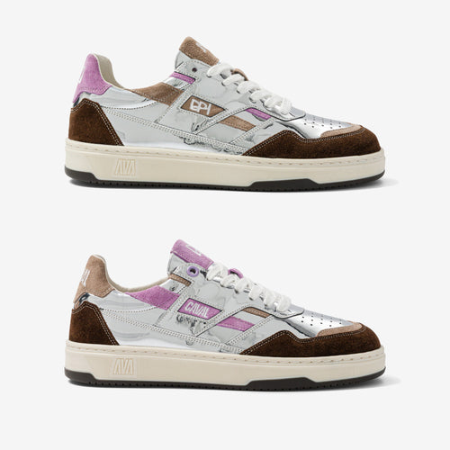 Baskets CAVAL x Des Petits Hauts - Argent