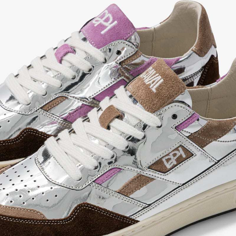 Baskets CAVAL x Des Petits Hauts - Argent