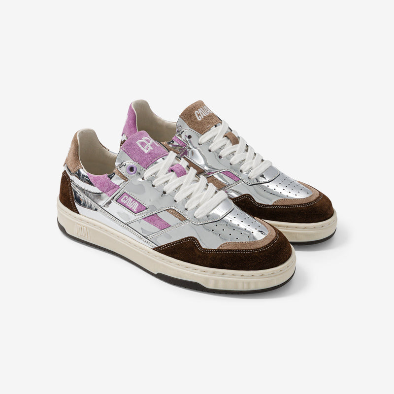 Baskets CAVAL x Des Petits Hauts - Argent