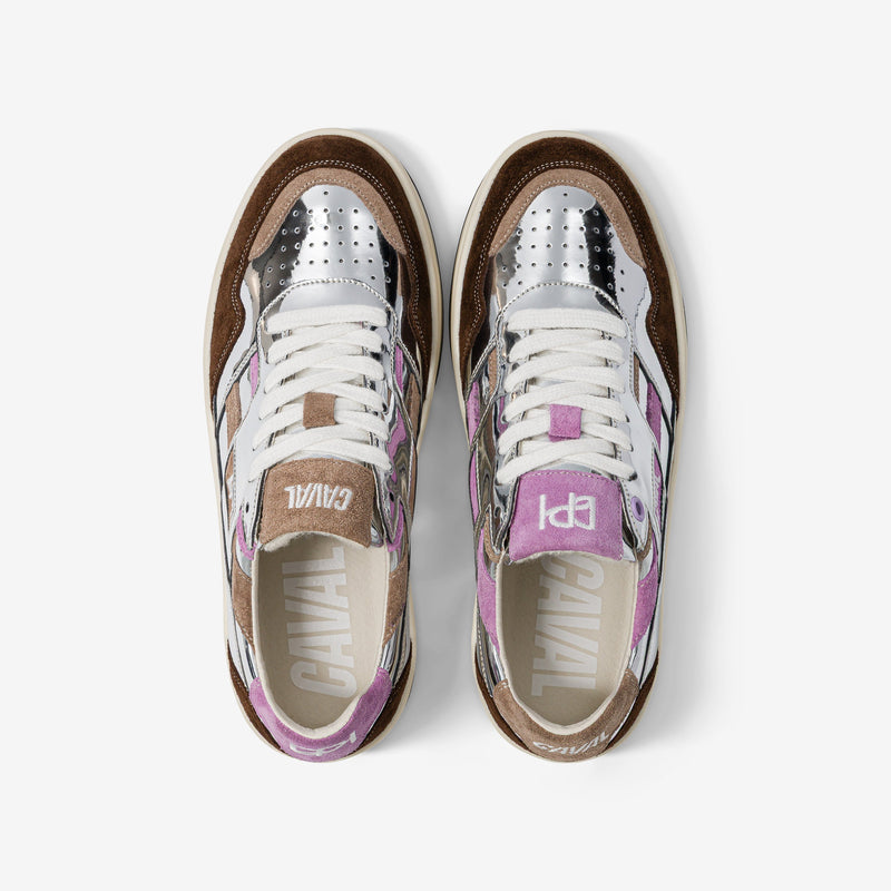 Baskets CAVAL x Des Petits Hauts - Argent