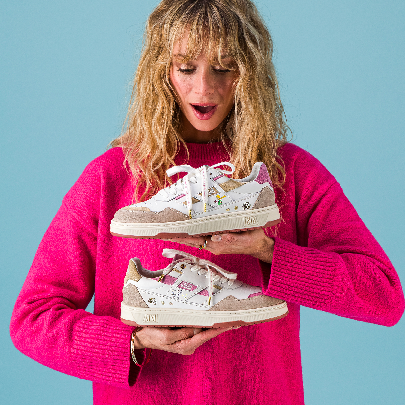 Baskets Caval X Le Petit Prince Et La Rose