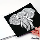 Livre De Coloriage Adulte - L'Univers Des Animaux - 50 Pages