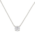 Necklace "Imperial Necklace 0.5" D0.5Ct/1 - White Gold