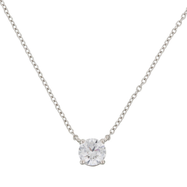 Necklace "Imperial Necklace 0.5" D0.5Ct/1 - White Gold