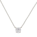 Collar "Collar Imperial 0.5" D0.5Ct/1 - Oro blanco